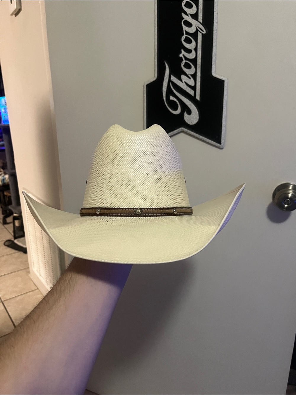 Stetson 10x straw hat